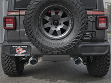 Load image into Gallery viewer, aFe Rebel Series 409 Stainless Steel Cat-Back Exhaust 18-21 Jeep Wrangler JL 2.0L (t) - Black Tip Catback aFe