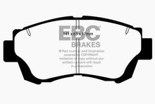 Load image into Gallery viewer, EBC 92-96 Lexus ES300 3.0 Ultimax2 Front Brake Pads Brake Pads - OE EBC