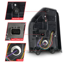 Load image into Gallery viewer, ANZO 11-14 Chrysler 300 LED Taillights Black w/ Sequential Tail Lights ANZO