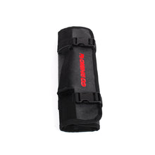 Load image into Gallery viewer, Go Rhino XVenture Gear Tool Wrench Roll - Small (3.5x3.5in. Closed) 12oz Waxed Canvas - Black Cargo Boxes & Bags Go Rhino