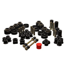 Load image into Gallery viewer, Energy Suspension 88-98 Chevy/GMC 4WD Black Hyper-flex Master Bushing Set Bushings - Full Vehicle Kits Energy Suspension