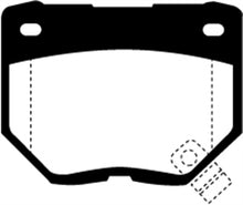 Load image into Gallery viewer, EBC 98-03 Nissan Skyline (R34) 2.5 GT (200) Greenstuff Rear Brake Pads Brake Pads - Performance EBC