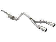 Load image into Gallery viewer, aFe Rebel Series CB 2.5in Dual Center Exit SS Exhaust w/ Polish Tip 07-15 Jeep Wrangler 3.6L/3.8L V6 Catback aFe