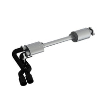 Load image into Gallery viewer, MBRP 15-20 Ford F150 Pre-Axle 4in OD Tips Dual Outlet 3in Black Coated Cat Back Exhaust Catback MBRP