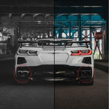 Load image into Gallery viewer, Corsa 20-21 Chevrolet Corvette Black Out Heat Protection Shields Heat Shields CORSA Performance