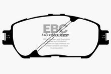 Load image into Gallery viewer, EBC 10 Toyota Sienna 2.7 Greenstuff Front Brake Pads Brake Pads - Performance EBC