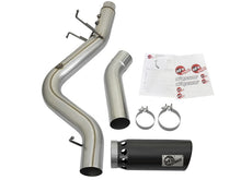 Load image into Gallery viewer, aFe LARGE BORE HD 5in 409-SS DPF-Back Exhaust w/Black Tip 2017 GM Duramax V8-6.6L (td) L5P DPF Back aFe