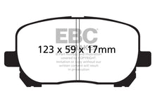 Load image into Gallery viewer, EBC 02-08 Pontiac Vibe 1.8 Ultimax2 Front Brake Pads Brake Pads - OE EBC