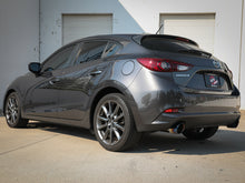 Load image into Gallery viewer, aFe Takeda 2-1/2in 304 SS Cat-Back Exhaust w/ Blue Flame Tips 14-18 Mazda 3 L4 2.0L/2.5L Catback aFe