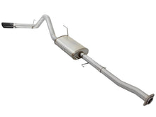 Load image into Gallery viewer, aFe MACHForce XP SS Exhaust 3in to 3.5in Cat-Back w/ Black Tip 15 Ford F-150 EcoBoost V6 2.7/3.5Ltt Catback aFe