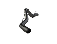 Load image into Gallery viewer, MBRP 2020+ GMC/Chevy 2500/3500 6.6L Duramax 4in Mand Bent Tubing Pro-Ser Cat Back Single Side - Blk Catback MBRP