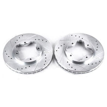 Load image into Gallery viewer, Power Stop 1997 Acura CL Front Evolution Drilled & Slotted Rotors - Pair Brake Rotors - Slot & Drilled PowerStop