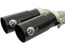 Load image into Gallery viewer, aFe Rebel Exhausts 3in SS Cat-Back 09-14 Ford F-150 4.6/5.0/5.4L w/ Black Tips Catback aFe