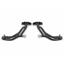 Load image into Gallery viewer, BMR 10-14 Ford Mustang Adj. Lower A-Arms w/ Delrin/Rod End / 19mm Tall Ball Joint - Black Hammertone Control Arms BMR Suspension