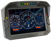 Load image into Gallery viewer, AEM CD-7 Non Logging GPS Enabled Race Dash Carbon Fiber Digital Display w/o VDM (CAN Input Only) Gauges AEM