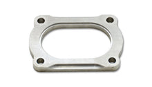 Load image into Gallery viewer, Vibrant T304 SS 4 Bolt Flange for 4in O.D. Oval tubing Flanges Vibrant
