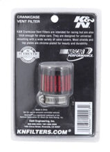 Load image into Gallery viewer, K&N 0.75 inch ID 1.375 inch OD 1.125 inch H Clamp On Crankcase Vent Filter Air Filters - Universal Fit K&N Engineering