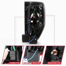 Load image into Gallery viewer, ANZO 2009-2013 Ford F-150 LED Taillights Black Tail Lights ANZO