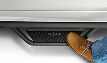 Load image into Gallery viewer, N-Fab Podium LG 09-14 Dodge Ram 1500 Quad Cab SRW - Tex. Black - Cab Length - 3in Side Steps N-Fab