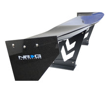 Load image into Gallery viewer, NRG Carbon Fiber Spoiler - Universal (59in.) NRG Logo Large End Plates Spoilers NRG