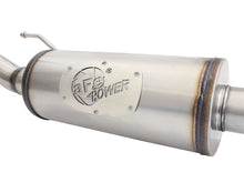 Load image into Gallery viewer, aFe MACHForce XP 2-1/2in SS-409 Cat-Back Exhausts w/ 18in Muffler 07-17 Jeep Wrangler V6-3.6L Catback aFe