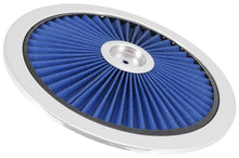 Load image into Gallery viewer, Spectre ExtraFlow HPR Air Cleaner Lid 14in. - Blue Air Filters - Universal Fit Spectre