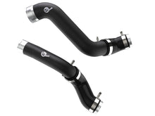 Load image into Gallery viewer, aFe BladeRunner Black Intercooler Hot & Cold Side Tubes Combo 19-20 GM Trucks 1500 L4-2.7L (t) Intercoolers aFe