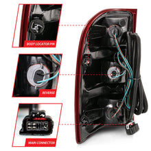 Load image into Gallery viewer, ANZO 2007-2013 Chevy Silverado Taillight Red/Clear Lens (OE Replacement) Tail Lights ANZO