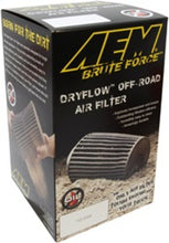 Load image into Gallery viewer, AEM Dryflow Conical Air Filter 2.75in Flange ID / 6in Base OD / 5.125in Top OD / 9.125in Height Air Filters - Universal Fit AEM Induction