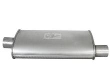 Load image into Gallery viewer, aFe Scorpion Replacement Alum Steel Muffler Double Layer 2-1/2in In/Out Center/Offset 18inL x9inW Catback aFe