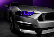 Load image into Gallery viewer, Oracle Lighting 18-23 Ford Mustang Dynamic ColorSHIFT LED Headlights - Black Series SEE WARRANTY Headlights ORACLE Lighting