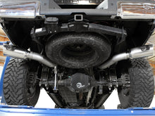 Load image into Gallery viewer, aFe Large Bore-HD 4in 409 Stainless Steel DPF-Back Exhaust w/Polished Tips 15-16 Ford Diesel Truck DPF Back aFe
