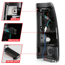 Load image into Gallery viewer, ANZO 1999-2000 Cadillac Escalade LED Taillights Black Housing Smoke Lens Pair Tail Lights ANZO