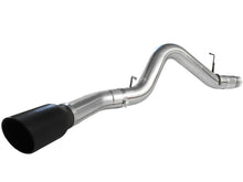 Load image into Gallery viewer, aFe MACHForce XP Exhaust 5in DPF-Back SS 11-13 GM Diesel Trucks V8-6.6L (td) (LML) (Blk Tip) DPF Back aFe