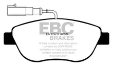 Load image into Gallery viewer, EBC 12+ Fiat 500 1.4 Turbo Abarth Yellowstuff Front Brake Pads Brake Pads - Performance EBC