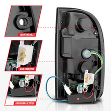 Load image into Gallery viewer, ANZO 95-00 Toyota Tacoma LED Taillights Chrome Housing Clear Lens (Pair) Tail Lights ANZO