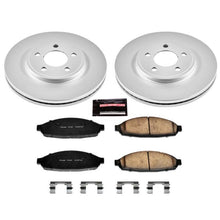 Load image into Gallery viewer, Power Stop 03-11 Ford Crown Victoria Front Z17 Evolution Geomet Coated Brake Kit Brake Kits - Performance Blank PowerStop