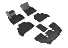 Load image into Gallery viewer, 3D Maxpider 19-23 BMW X7 (G07) 6-PASSENGER KAGU BLACK R1 R2 R3 Floor Mats - Rubber 3D MAXpider
