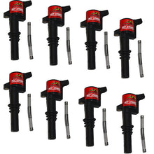 Load image into Gallery viewer, Granatelli 05-08 Ford 4.6L/5.4L 3V Hot Street Coil Packs - Black (Set of 8) Ignition Coils Granatelli Motor Sports