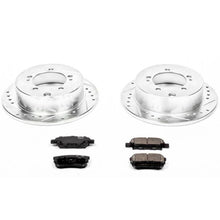 Load image into Gallery viewer, Power Stop 04-06 Mitsubishi Lancer Rear Z23 Evolution Sport Brake Kit Brake Kits - Performance D&S PowerStop