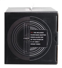 Load image into Gallery viewer, Spectre Adjustable Conical Air Filter 9-1/2in. Tall (Fits 3in. / 3-1/2in. / 4in. Tubes) - Black Air Filters - Universal Fit Spectre