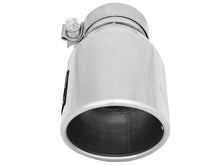 Load image into Gallery viewer, aFe MACH Force-Xp 3in Inlet x 4-1/2in Outlet x 9in Length 304 Stainless Steel Exhaust Tip Catback aFe