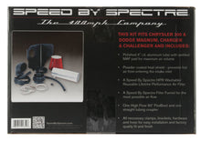 Load image into Gallery viewer, Spectre 05-10 Chrysler 300C V8-5.7/6.1L F/I Air Intake Kit - Polished w/Red Filter Cold Air Intakes Spectre