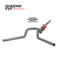 Load image into Gallery viewer, Diamond Eye KIT 4in CB MFLR RPLCMENT PIPE DUAL SS: 2006-2007.5 CHEVY/GMC 6.6L 2500/3500 Catback Diamond Eye Performance
