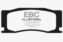 Load image into Gallery viewer, EBC 08-09 Jaguar XKR 4.2L Supercharged Bluestuff Front Brake Pads Brake Pads - Racing EBC