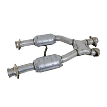 Load image into Gallery viewer, BBK 79-93 Mustang 5.0 Short Mid X Pipe With Catalytic Converters 2-1/2 For BBK Long Tube Headers X Pipes BBK