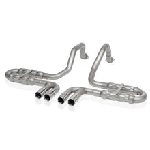 Load image into Gallery viewer, Stainless Works 1997-04 Corvette C5 2-1/2in Axleback Quad Rolled Edge Tips Catback Stainless Works