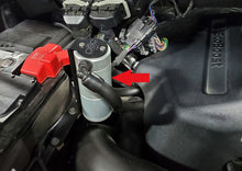 Load image into Gallery viewer, J&L 11-19 Ford F-150 2.7L/3.5L/5.0L Passenger Side Oil Separator 3.0 Cannister Extension - Clear Oil Separators J&L