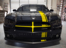 Load image into Gallery viewer, Oracle 11-14 Dodge Charger Illuminated Grille Crosshairs - Yellow Light Strip LED ORACLE Lighting