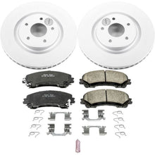 Load image into Gallery viewer, Power Stop 14-19 Nissan Rogue Front Z17 Evolution Geomet Coated Brake Kit Brake Kits - Performance Blank PowerStop